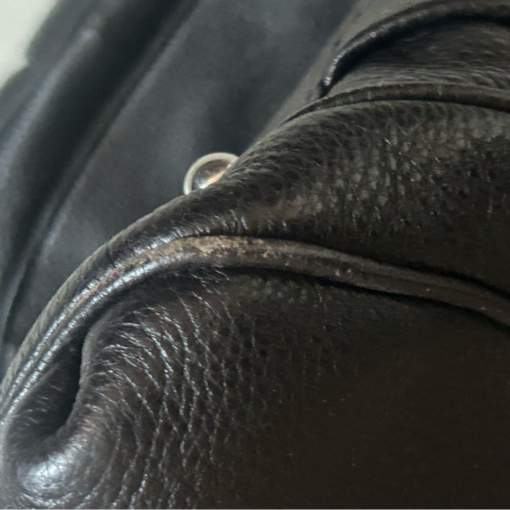 Roberto Cavalli large pebbled leather Tote - Picture 14 of 15
